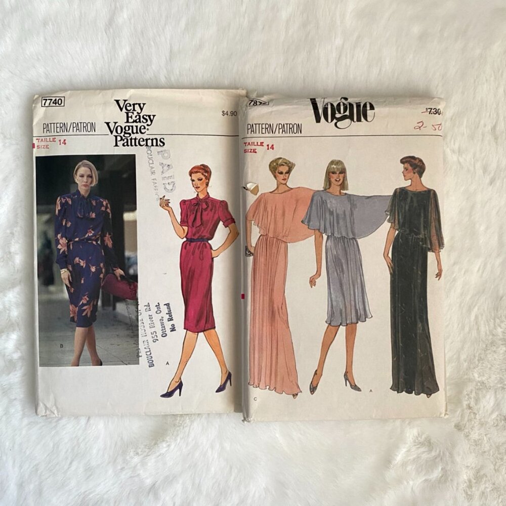 2 Vogue Sewing Patterns